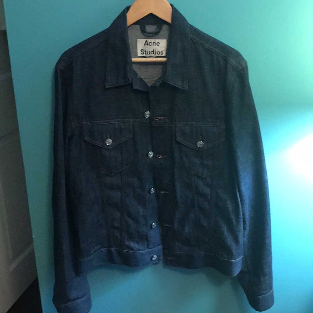 Acne Who Denim Jacket size 50
